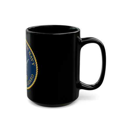 Ceremonial Guard (U.S. Navy) Black Coffee Mug-The Sticker Space