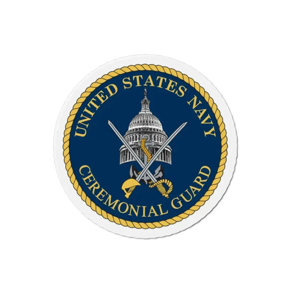 Ceremonial Guard (U.S. Navy) Refrigerator Magnet - The Sticker Space