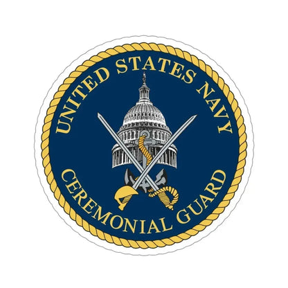 Ceremonial Guard (U.S. Navy) STICKER Vinyl Die-Cut Decal - The Sticker Space