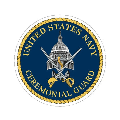 Ceremonial Guard (U.S. Navy) STICKER Vinyl Die-Cut Decal - The Sticker Space