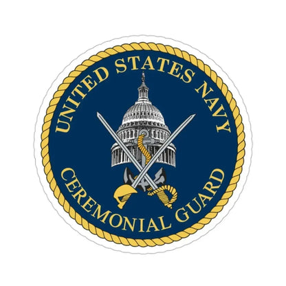 Ceremonial Guard (U.S. Navy) STICKER Vinyl Die-Cut Decal - The Sticker Space