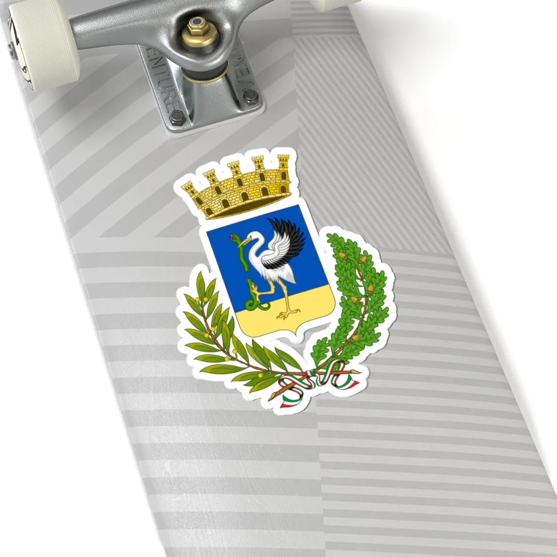 Cerignola-Stemma (Italy) (Coat of Arms) STICKER Vinyl Kiss-Cut Decal - The Sticker Space