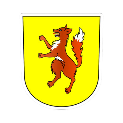 Cermes-Stemma (Italy) (Coat of Arms) STICKER Vinyl Kiss-Cut Decal 2 Inch White - The Sticker Space