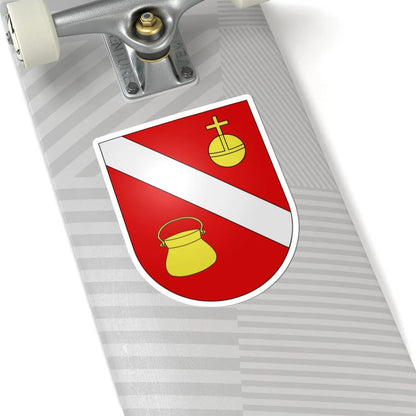 Cerniat-coat of arms (Switzerland) (Coat of Arms) STICKER Vinyl Kiss-Cut Decal - The Sticker Space