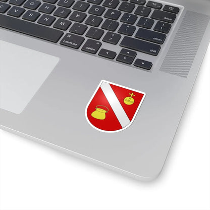 Cerniat-coat of arms (Switzerland) (Coat of Arms) STICKER Vinyl Kiss-Cut Decal - The Sticker Space