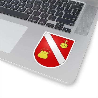 Cerniat-coat of arms (Switzerland) (Coat of Arms) STICKER Vinyl Kiss-Cut Decal - The Sticker Space