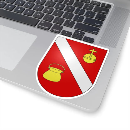 Cerniat-coat of arms (Switzerland) (Coat of Arms) STICKER Vinyl Kiss-Cut Decal - The Sticker Space