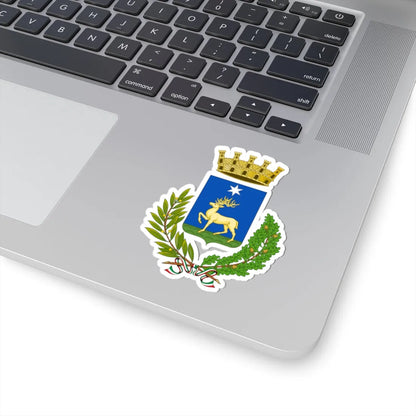 Cervaro-Stemma (Italy) (Coat of Arms) STICKER Vinyl Kiss-Cut Decal - The Sticker Space