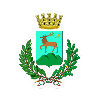 Cervinara-Stemma (Italy) (Coat of Arms) STICKER Vinyl Kiss-Cut Decal 2 Inch White - The Sticker Space