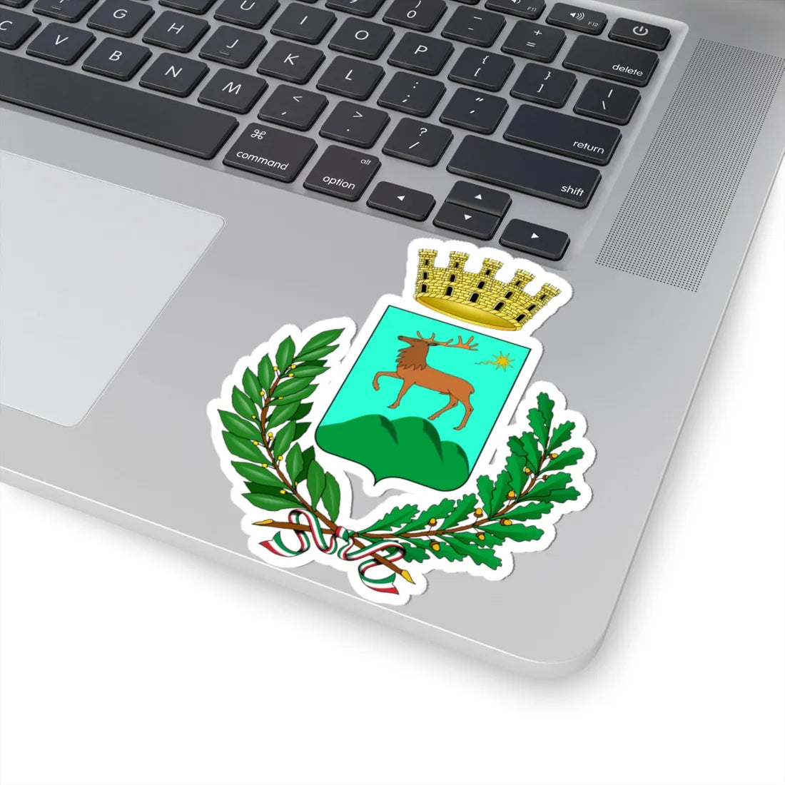 Cervinara-Stemma (Italy) (Coat of Arms) STICKER Vinyl Kiss-Cut Decal - The Sticker Space