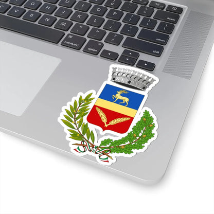 Cervo-Stemma (Italy) (Coat of Arms) STICKER Vinyl Kiss-Cut Decal - The Sticker Space