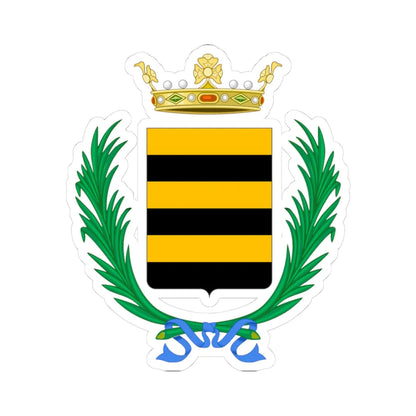 Ceva-Stemma (Italy) (Coat of Arms) STICKER Vinyl Kiss-Cut Decal 3 Inch White - The Sticker Space