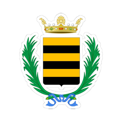 Ceva-Stemma (Italy) (Coat of Arms) STICKER Vinyl Kiss-Cut Decal 4 Inch White - The Sticker Space