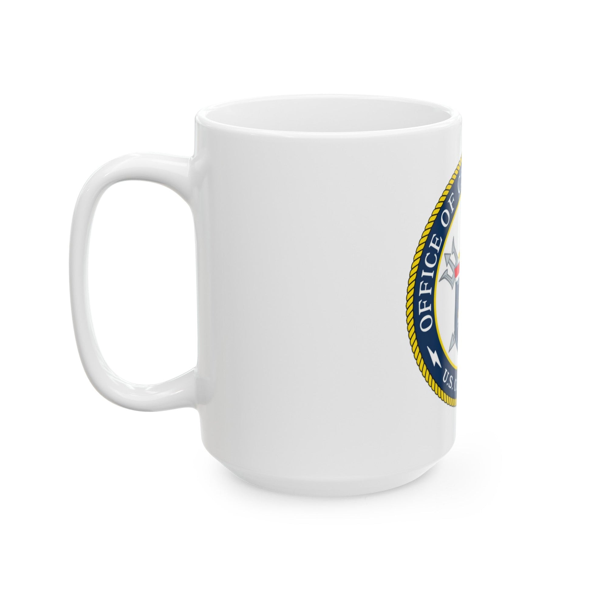 CG 761 Office of C5I Capabilities (U.S. Coast Guard) White Coffee Mug-The Sticker Space