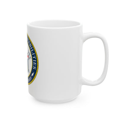 CG 761 Office of C5I Capabilities (U.S. Coast Guard) White Coffee Mug-The Sticker Space