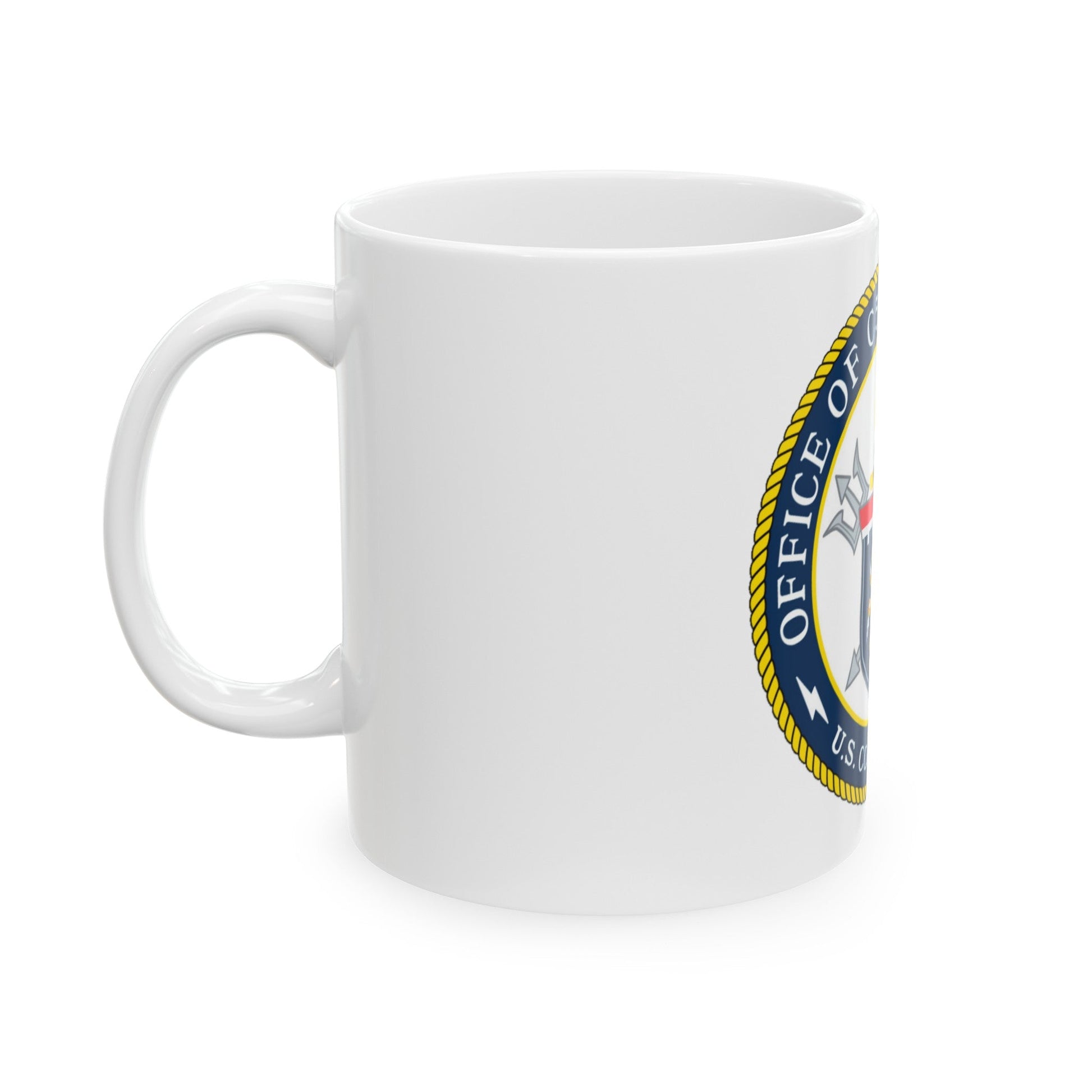 CG 761 Office of C5I Capabilities (U.S. Coast Guard) White Coffee Mug-The Sticker Space