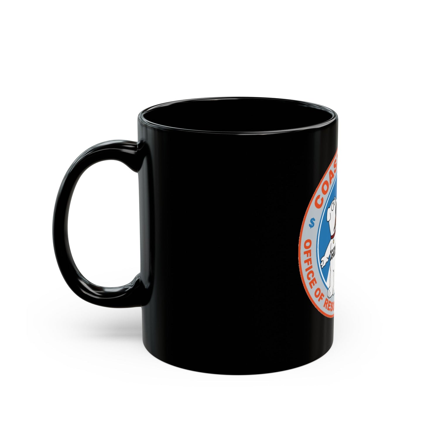 CG 928 ORM (U.S. Coast Guard) Black Coffee Mug-The Sticker Space