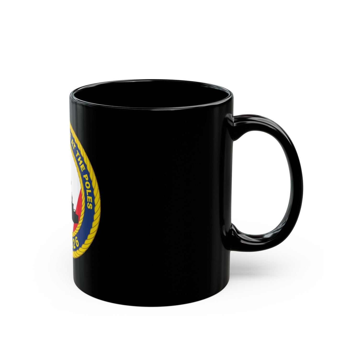 CG 9326 (U.S. Coast Guard) Black Coffee Mug-The Sticker Space