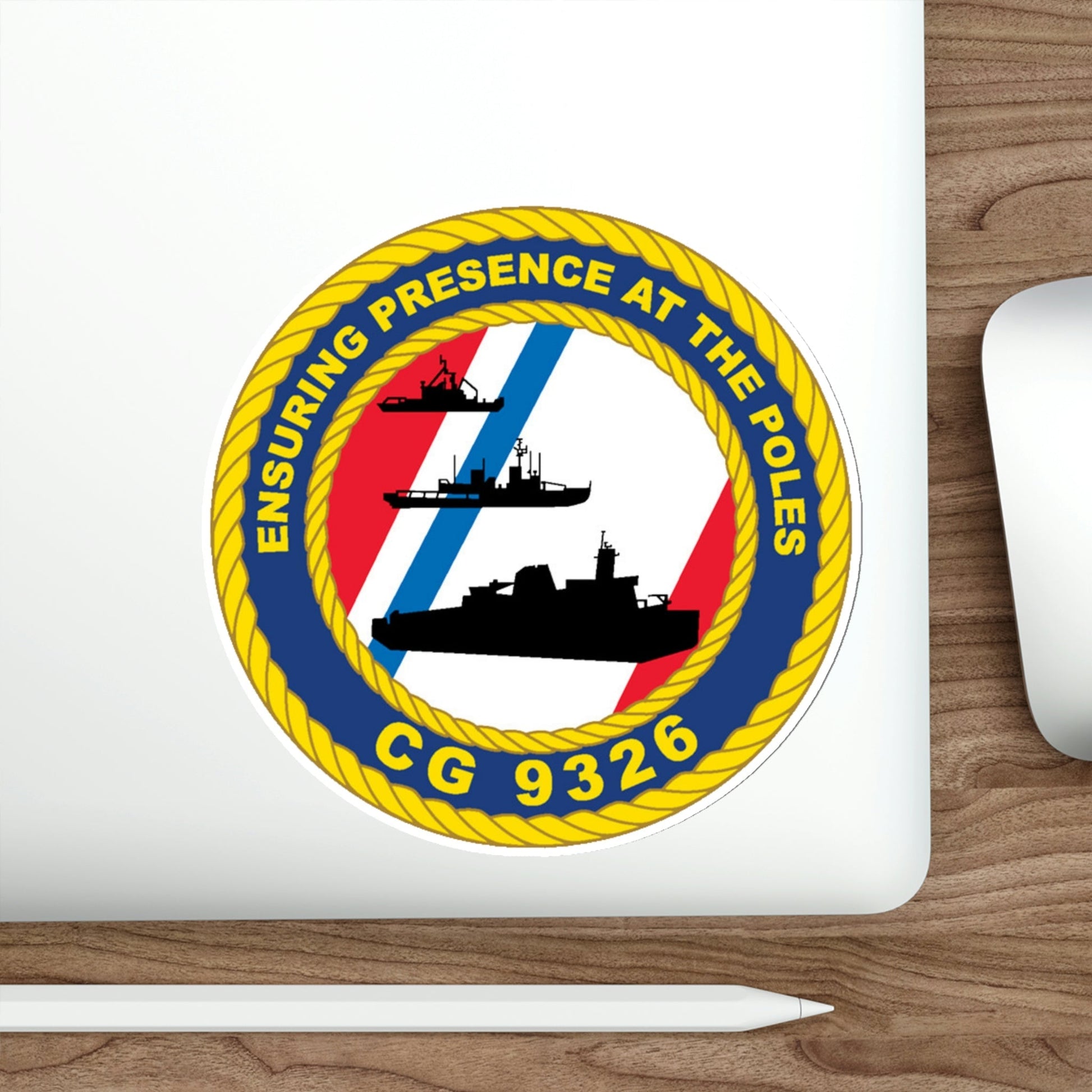 CG 9326 (U.S. Coast Guard) STICKER Vinyl Die-Cut Decal-The Sticker Space