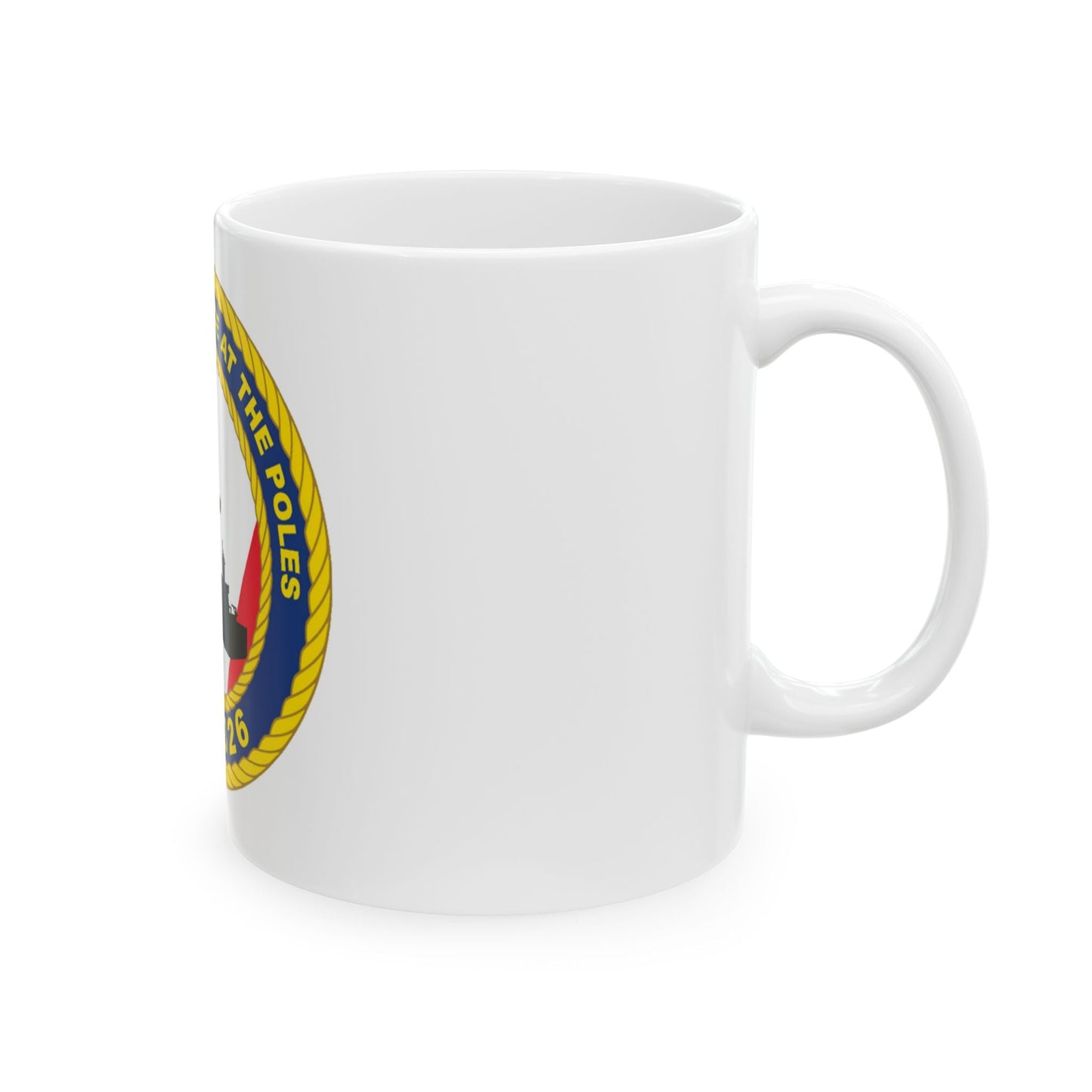 CG 9326 (U.S. Coast Guard) White Coffee Mug