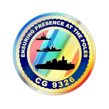 CG 9326 (U.S. Coast Guard) Holographic STICKER Die-Cut Vinyl Decal - The Sticker Space