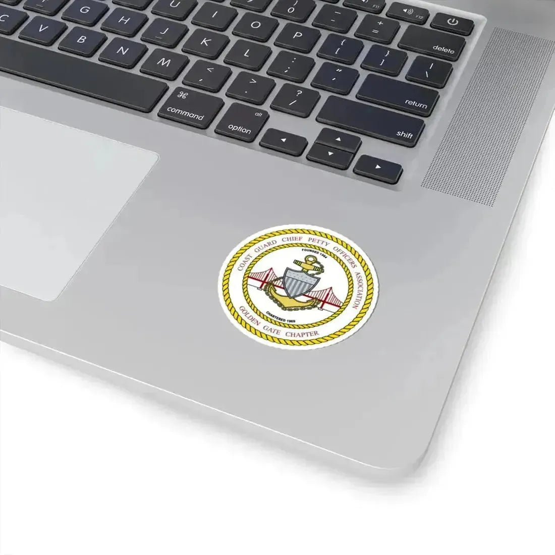 CG CPOA Golden Gate Chapter (U.S. Coast Guard) STICKER Vinyl Kiss-Cut Decal - The Sticker Space