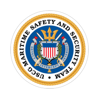 CG Maritime Safety & Security Team (U.S. Coast Guard) STICKER Vinyl Die-Cut Decal-2 Inch-The Sticker Space