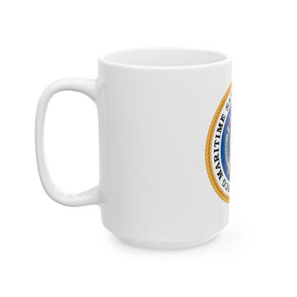 CG Maritime Safety & Security Team (U.S. Coast Guard) White Coffee Mug-The Sticker Space