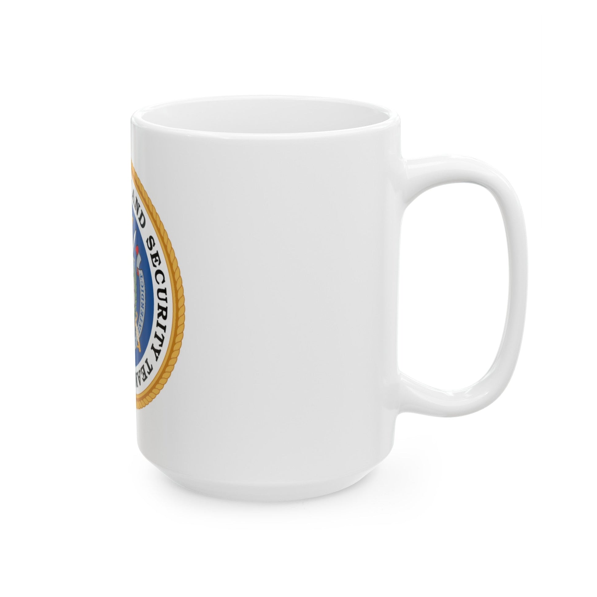 CG Maritime Safety & Security Team (U.S. Coast Guard) White Coffee Mug-The Sticker Space