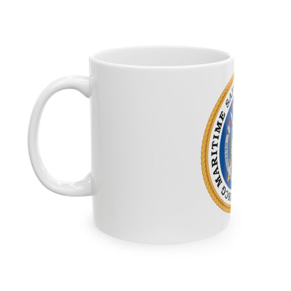 CG Maritime Safety & Security Team (U.S. Coast Guard) White Coffee Mug-The Sticker Space