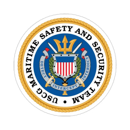 CG Maritime Safety & Security Team (U.S. Coast Guard) STICKER Vinyl Die-Cut Decal 2 Inch - The Sticker Space