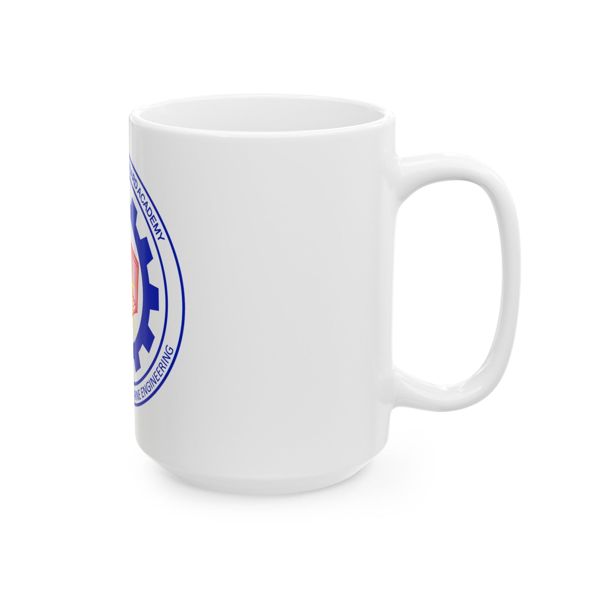 CG Naval Architecture & Marine Eng (U.S. Coast Guard) White Coffee Mug-The Sticker Space