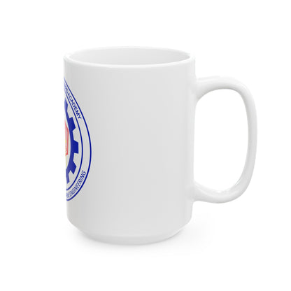 CG Naval Architecture & Marine Eng (U.S. Coast Guard) White Coffee Mug-The Sticker Space