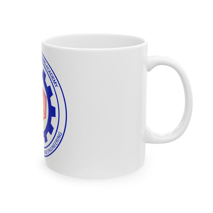 CG Naval Architecture & Marine Eng (U.S. Coast Guard) White Coffee Mug-The Sticker Space