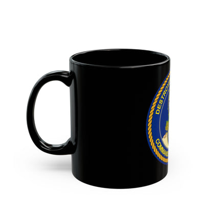 CGLO DESRON 60 CTF 65 Destroyer Squadron 60 and Command Task Force 65 Rota Spain (U.S. Navy) Black Coffee Mug-The Sticker Space