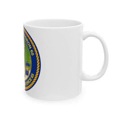 CGLO DESRON 60 CTF 65 Destroyer Squadron 60 and Command Task Force 65 Rota Spain (U.S. Navy) White Coffee Mug-The Sticker Space