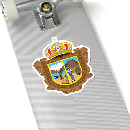 Chacas-escudo (Peru) (Coat of Arms) STICKER Vinyl Kiss-Cut Decal - The Sticker Space
