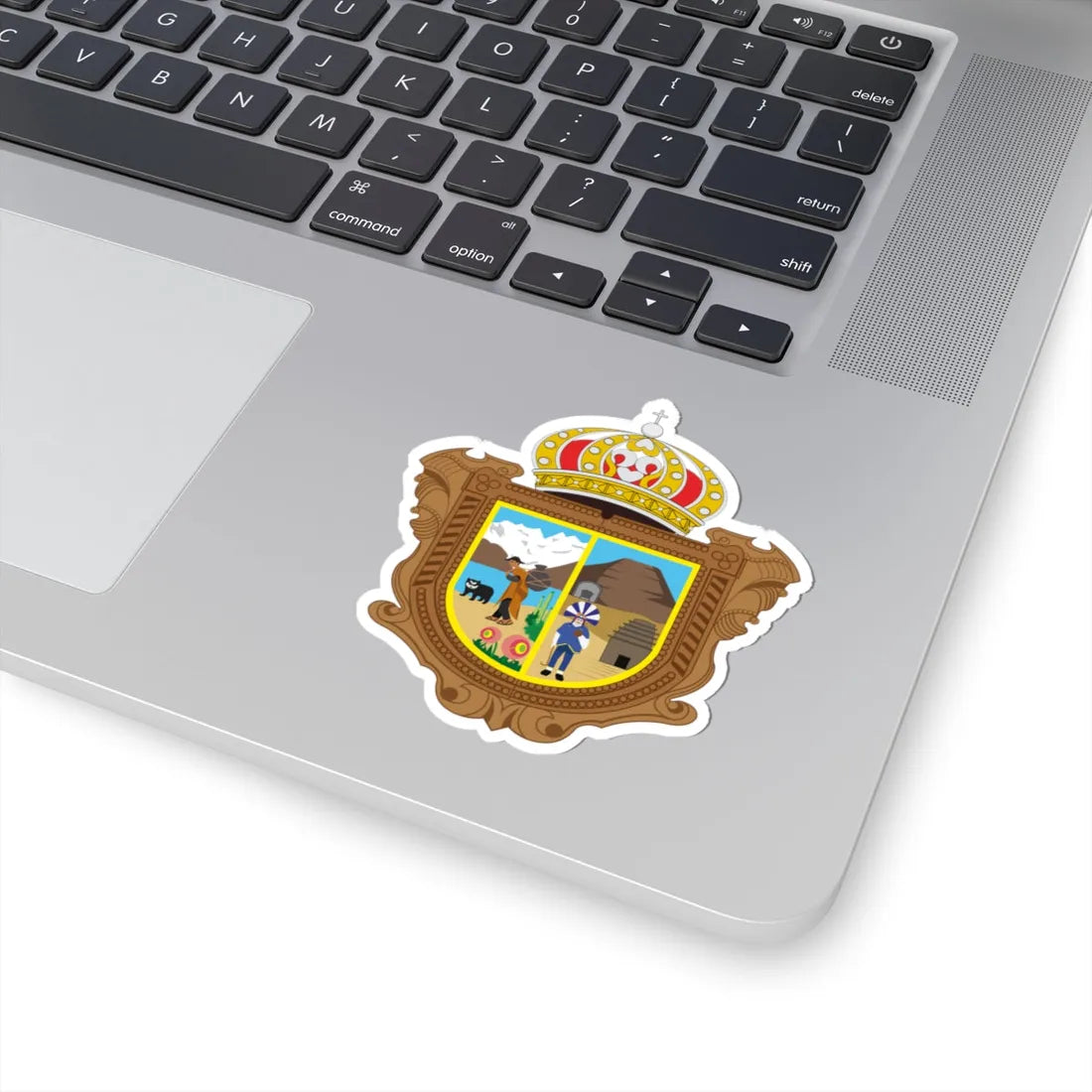 Chacas-escudo (Peru) (Coat of Arms) STICKER Vinyl Kiss-Cut Decal - The Sticker Space