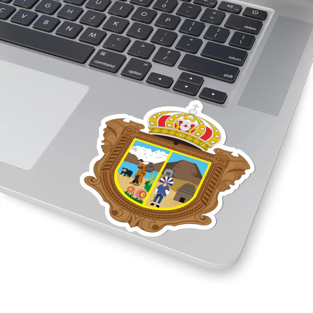 Chacas-escudo (Peru) (Coat of Arms) STICKER Vinyl Kiss-Cut Decal - The Sticker Space