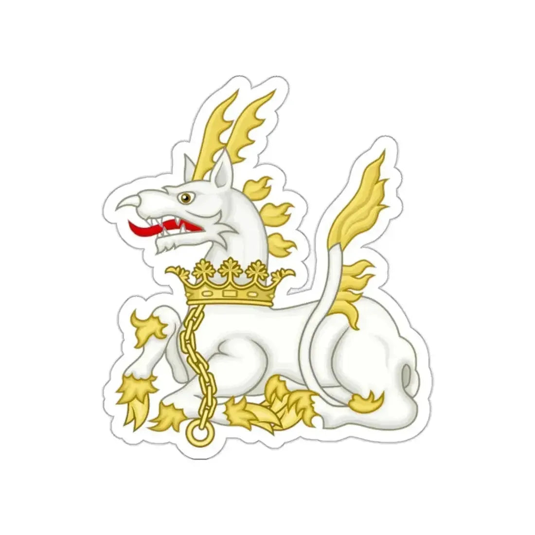 Chained Antelope Badge of Henry V & VI STICKER Vinyl Die-Cut Decal - The Sticker Space