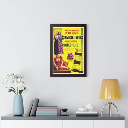 CHAINED FOR LIFE 1952 - Framed Movie Poster-The Sticker Space