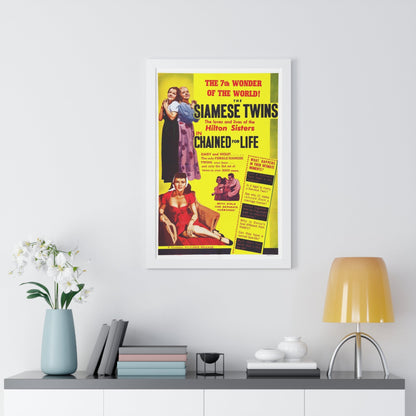 CHAINED FOR LIFE 1952 - Framed Movie Poster-The Sticker Space