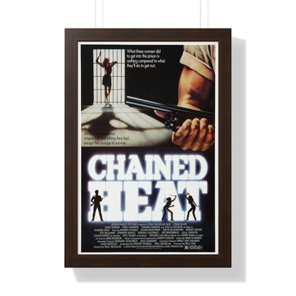 CHAINED HEAT 1983 - Framed Movie Poster-16″ x 24″-The Sticker Space