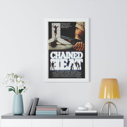 CHAINED HEAT 1983 - Framed Movie Poster-The Sticker Space