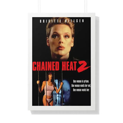 CHAINED HEAT 2 1993 - Framed Movie Poster - The Sticker Space