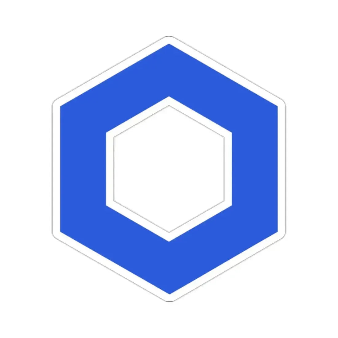 CHAINLINK LINK (Cryptocurrency) STICKER Vinyl Die-Cut Decal 2 Inch - The Sticker Space