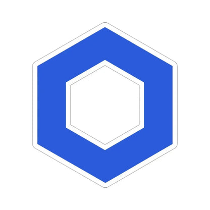 CHAINLINK LINK (Cryptocurrency) STICKER Vinyl Die-Cut Decal 3 Inch - The Sticker Space