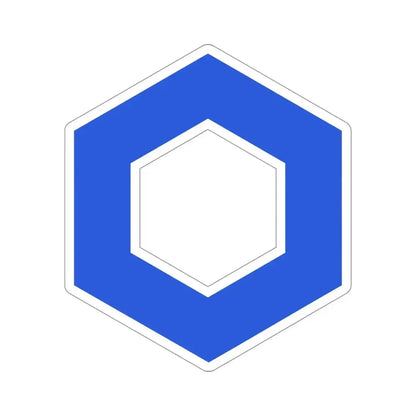 CHAINLINK LINK (Cryptocurrency) STICKER Vinyl Die-Cut Decal 4 Inch - The Sticker Space