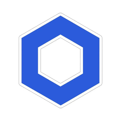 CHAINLINK LINK (Cryptocurrency) STICKER Vinyl Die-Cut Decal 4 Inch - The Sticker Space