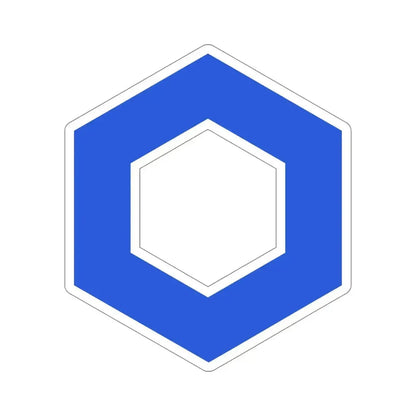 CHAINLINK LINK (Cryptocurrency) STICKER Vinyl Die-Cut Decal 5 Inch - The Sticker Space